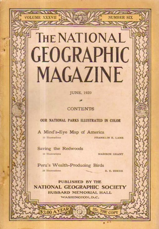 national geographic vintage cover