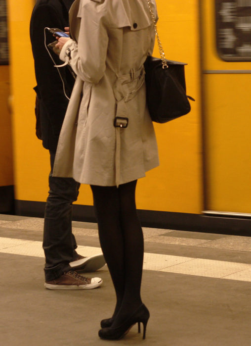 woman subway